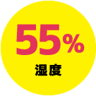 湿度 55%