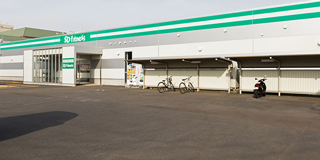 大駐車場完備