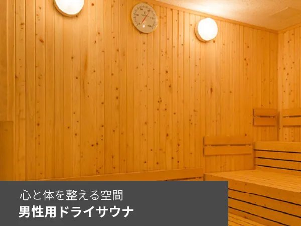 男性用ドライサウナ