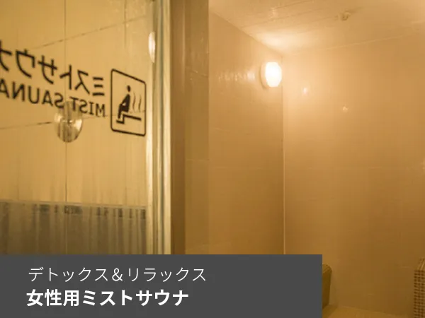 女性用ミストサウナ